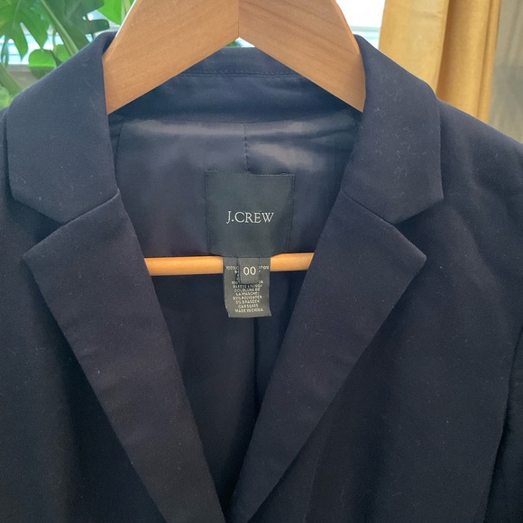J.Crew Navy Blue Blazer - Picture 3 of 5